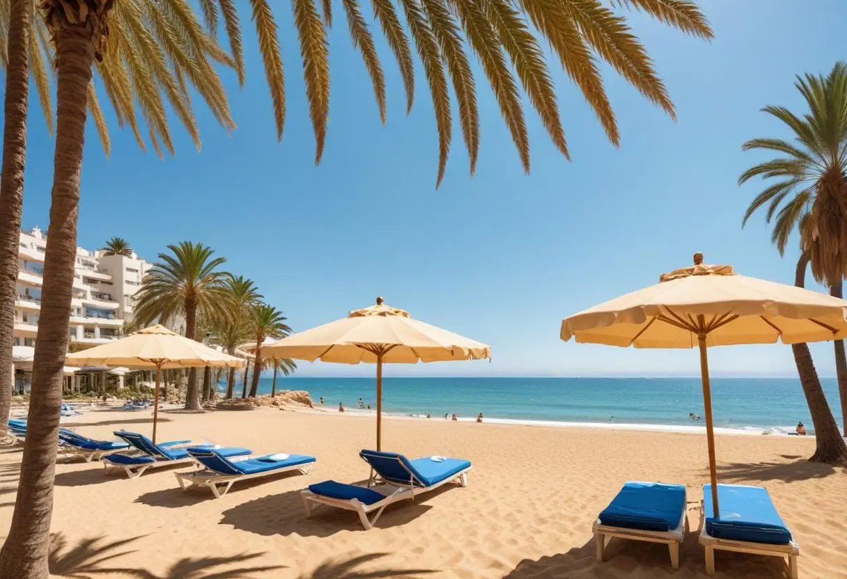 Upplev de bästa stränderna i Marbella med stil! illustration